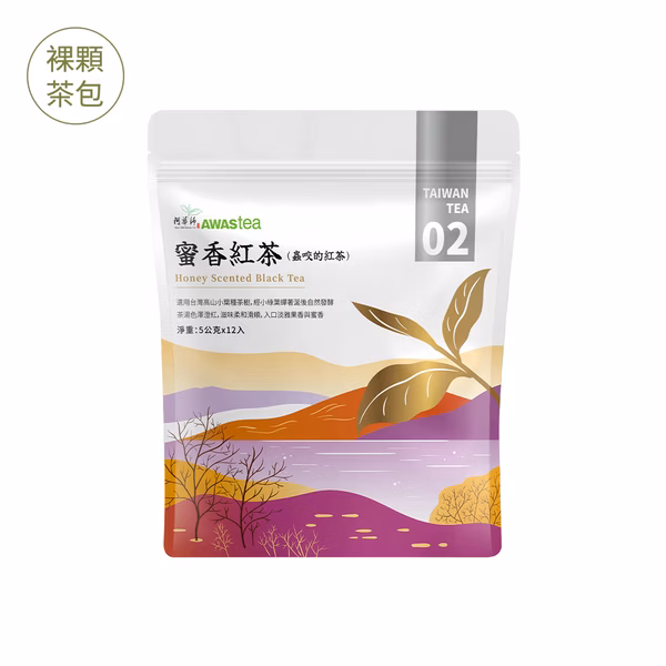 100%臺灣茶・2號蜜香紅茶（5g × 12包）